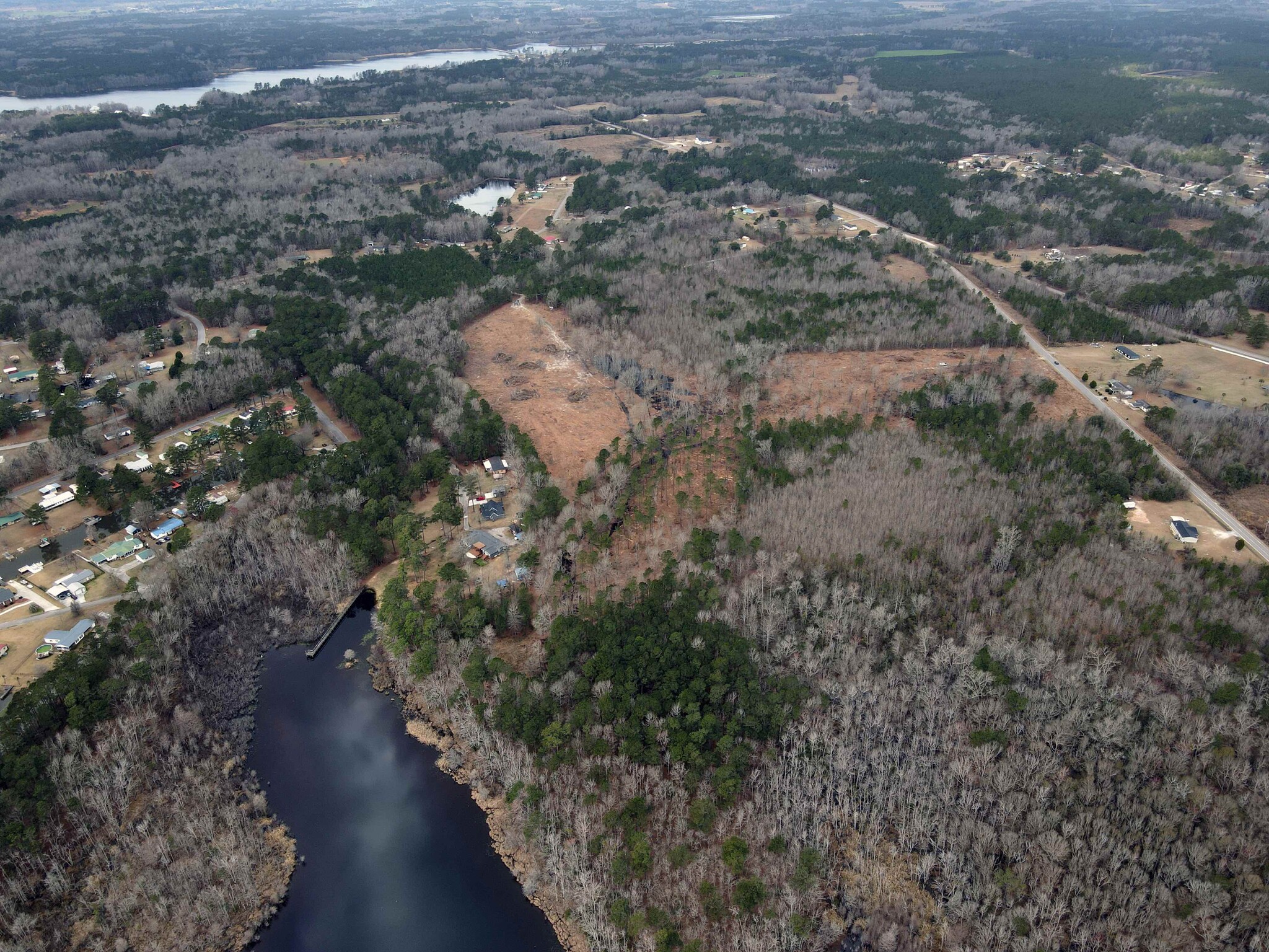 7226 WM Rickenbaker rd, Summerton, SC for sale Aerial- Image 1 of 3