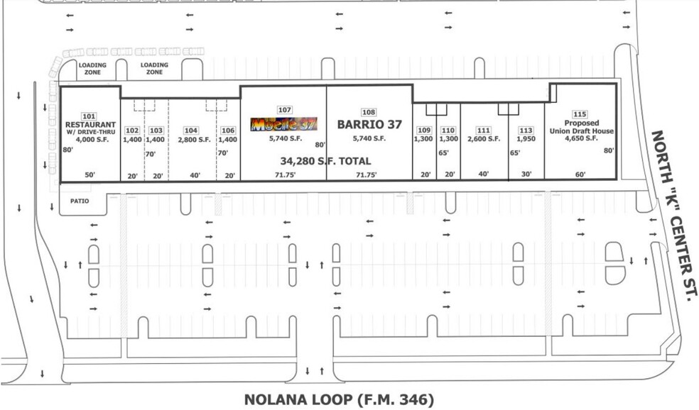 1300 E Nolana Ave, McAllen, TX à louer - Photo du bâtiment - Image 2 de 2