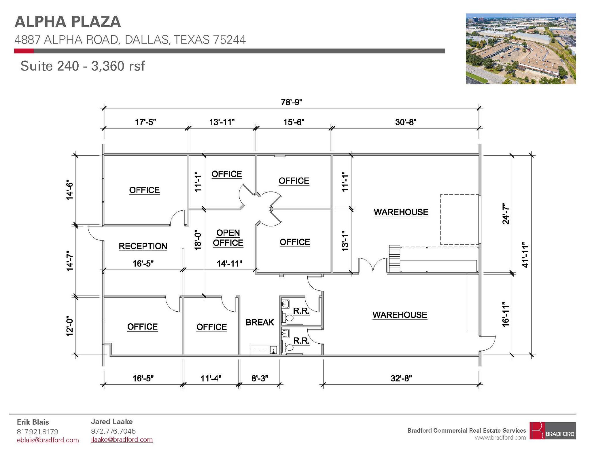 4887 Alpha Rd, Farmers Branch, TX for lease Floor Plan- Image 1 of 1