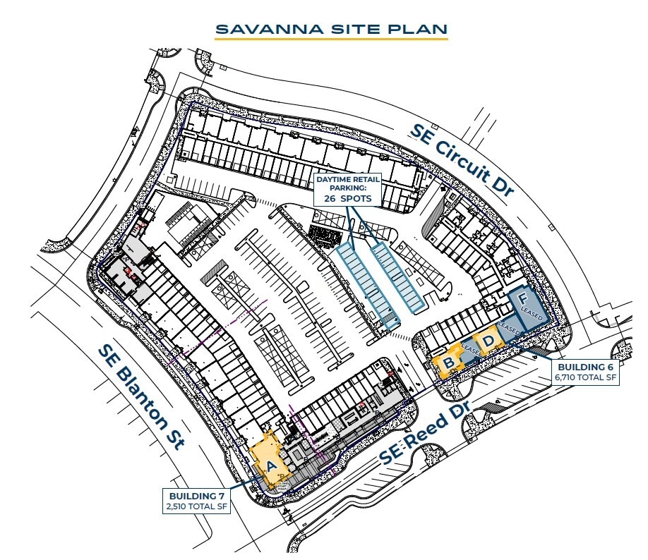 3405 SE Reed Dr, Hillsboro, OR for lease Site Plan- Image 1 of 2