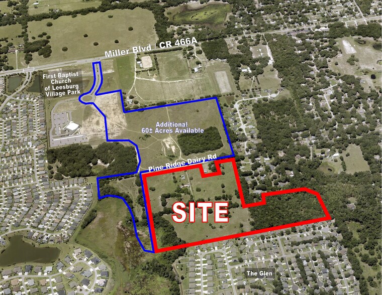 Pine Ridge Dairy Road, Fruitland Park, FL for sale - Building Photo - Image 1 of 1