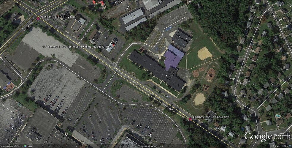 110 Somerdale Rd, Voorhees, NJ à vendre - Aérien - Image 3 de 10