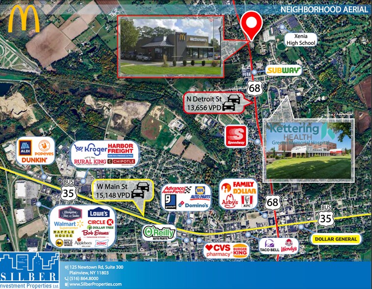 1645 N Detroit St, Xenia, OH à vendre - Photo du bâtiment - Image 3 de 9