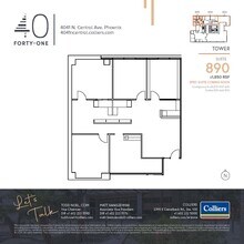 4041 N Central Ave, Phoenix, AZ for lease Floor Plan- Image 1 of 1