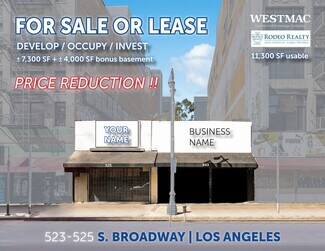 Plus de détails pour 525 S Broadway, Los Angeles, CA - Commerce de détail à vendre