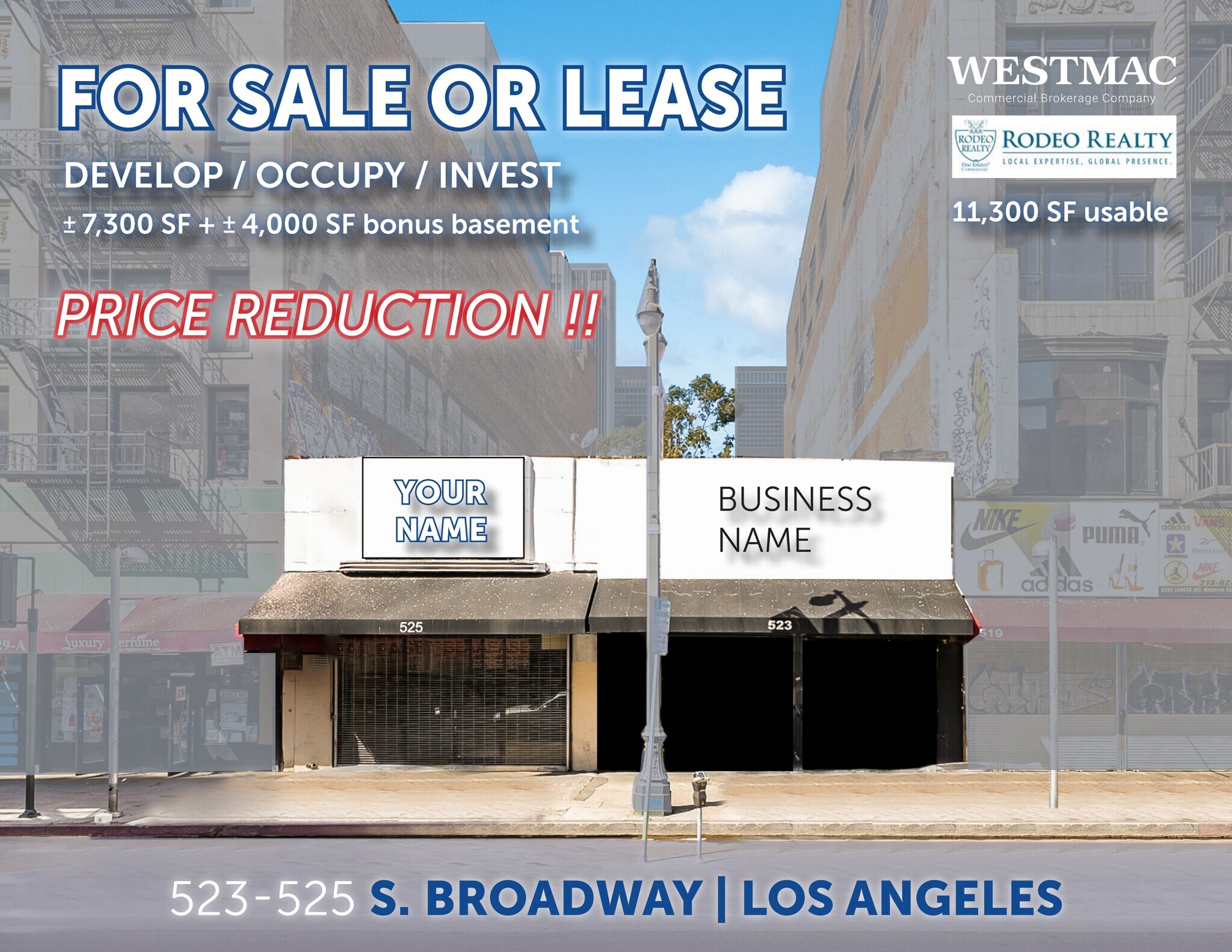 525 S Broadway, Los Angeles, CA à vendre Photo du bâtiment- Image 1 de 7