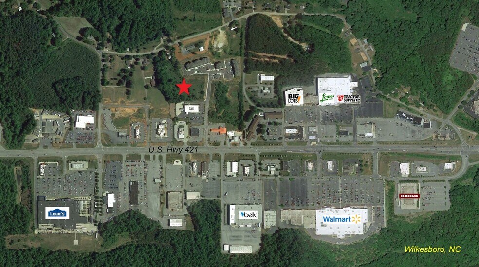 Highway 421, Wilkesboro, NC à vendre - Aérien - Image 2 de 2