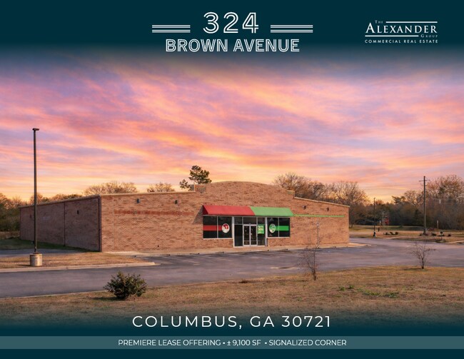 Plus de détails pour 324 Brown Ave, Columbus, GA - Commerce de détail à louer