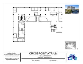 8131 Lyndon B Johnson Fwy, Dallas, TX for lease Floor Plan- Image 1 of 2