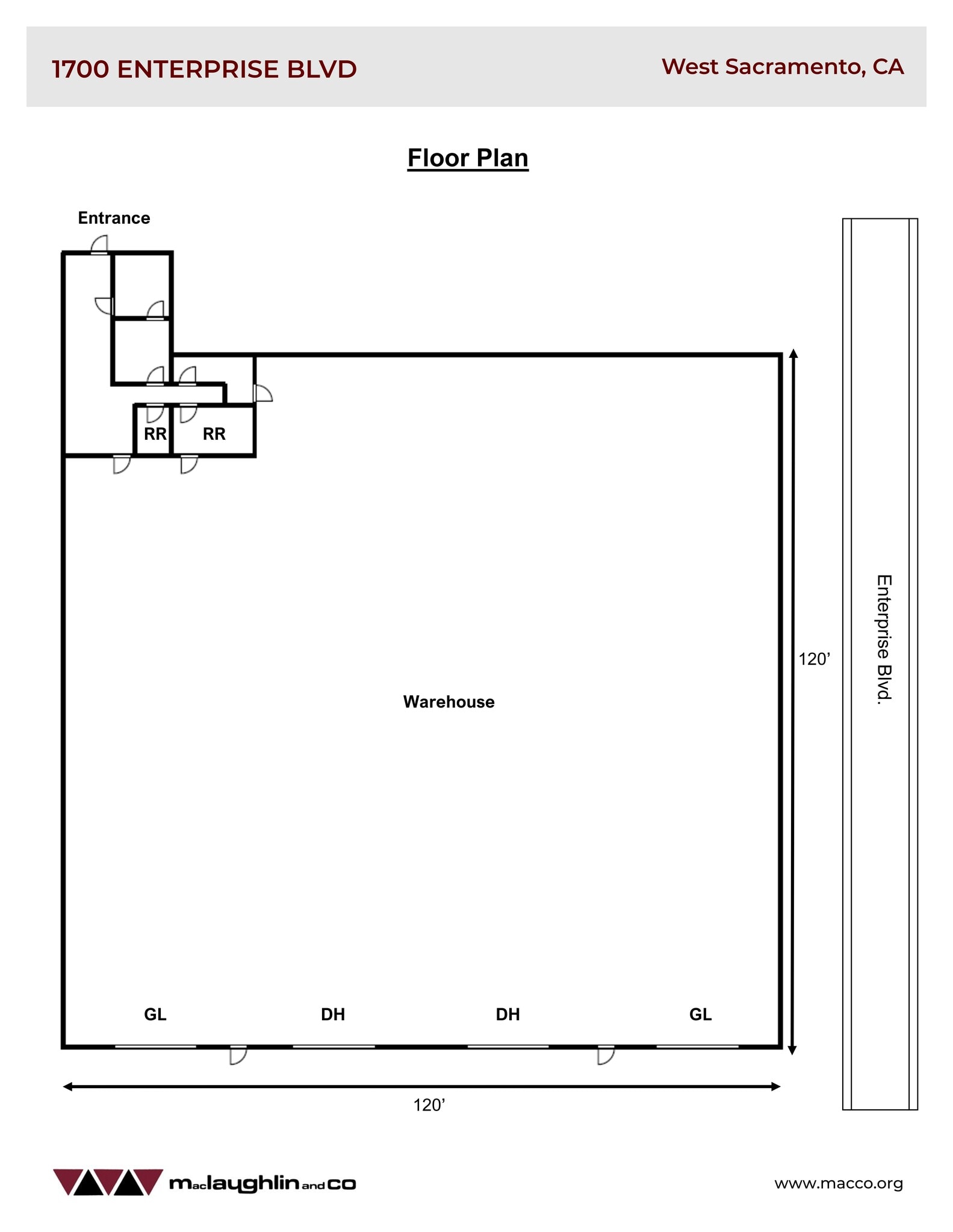 1700 Enterprise Blvd, West Sacramento, CA for lease Site Plan- Image 1 of 1