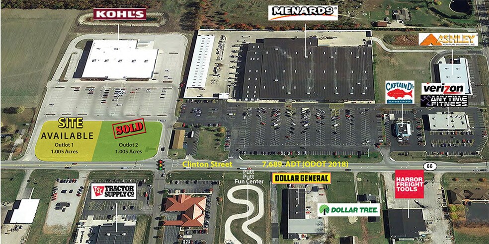 N State Route 66, Defiance, OH à vendre - Photo du bâtiment - Image 1 de 1