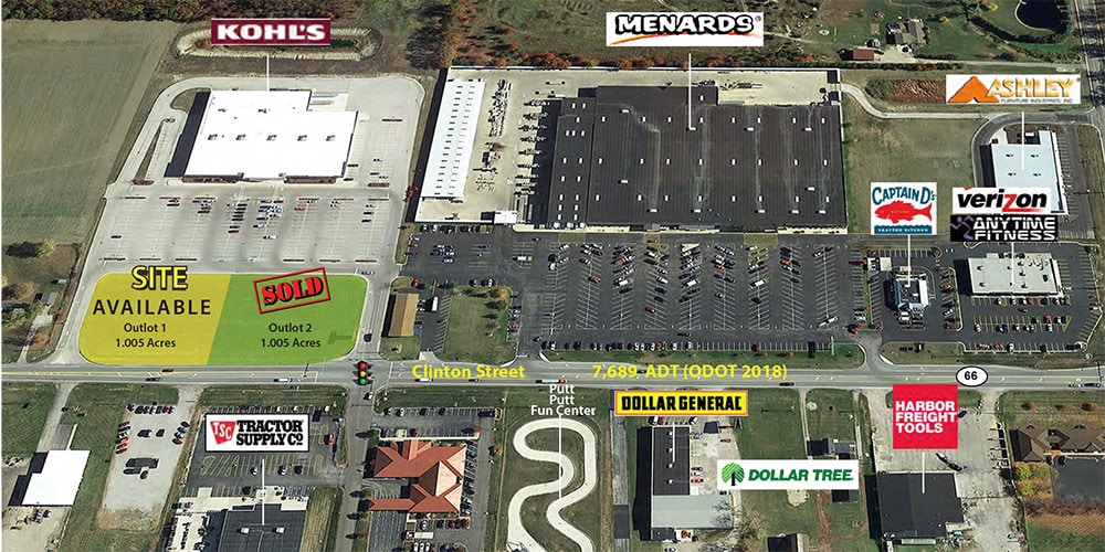 N State Route 66, Defiance, OH à vendre Photo du bâtiment- Image 1 de 2