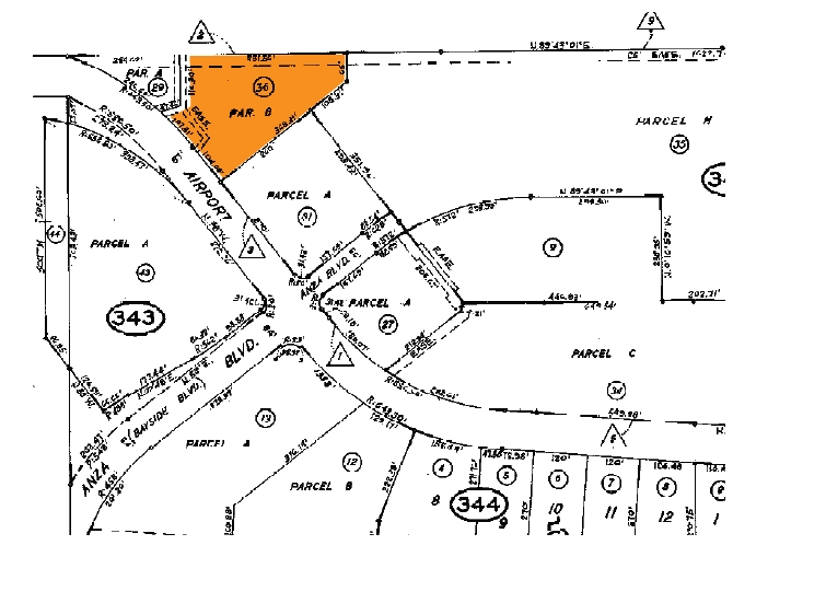 828 Airport Blvd, Burlingame, CA à louer - Plan cadastral - Image 2 de 33