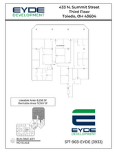 433 N Summit St, Toledo, OH à louer Plan d  tage- Image 1 de 1