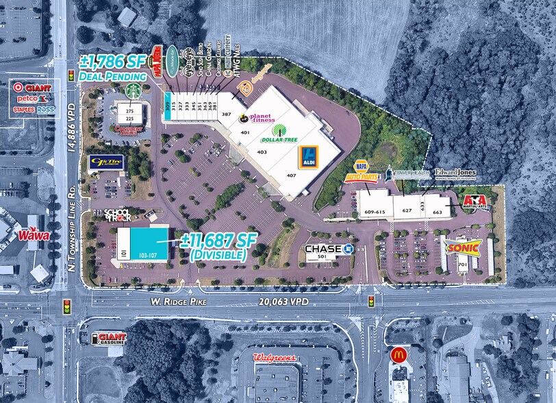 3 W Ridge Pike, Limerick, PA à louer - Photo du bâtiment - Image 2 de 10