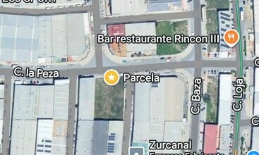 Calle la Peza, 237R, Albolote, GRA - Aérien  Vue de la carte