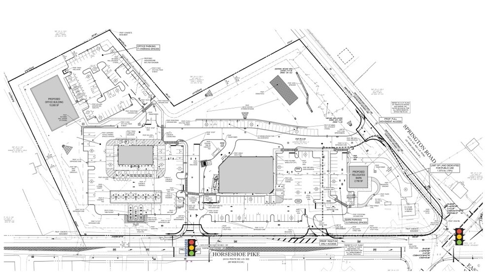 1403 Horseshoe Pike, Downingtown, PA à vendre - Plan de site - Image 2 de 3