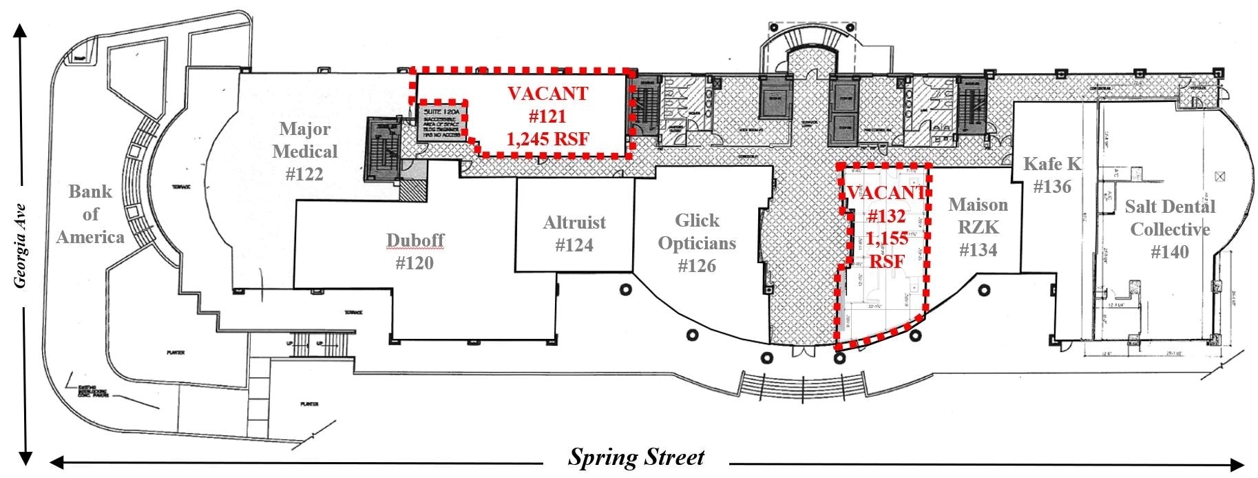 1300 Spring St, Silver Spring, MD for lease Floor Plan- Image 1 of 1