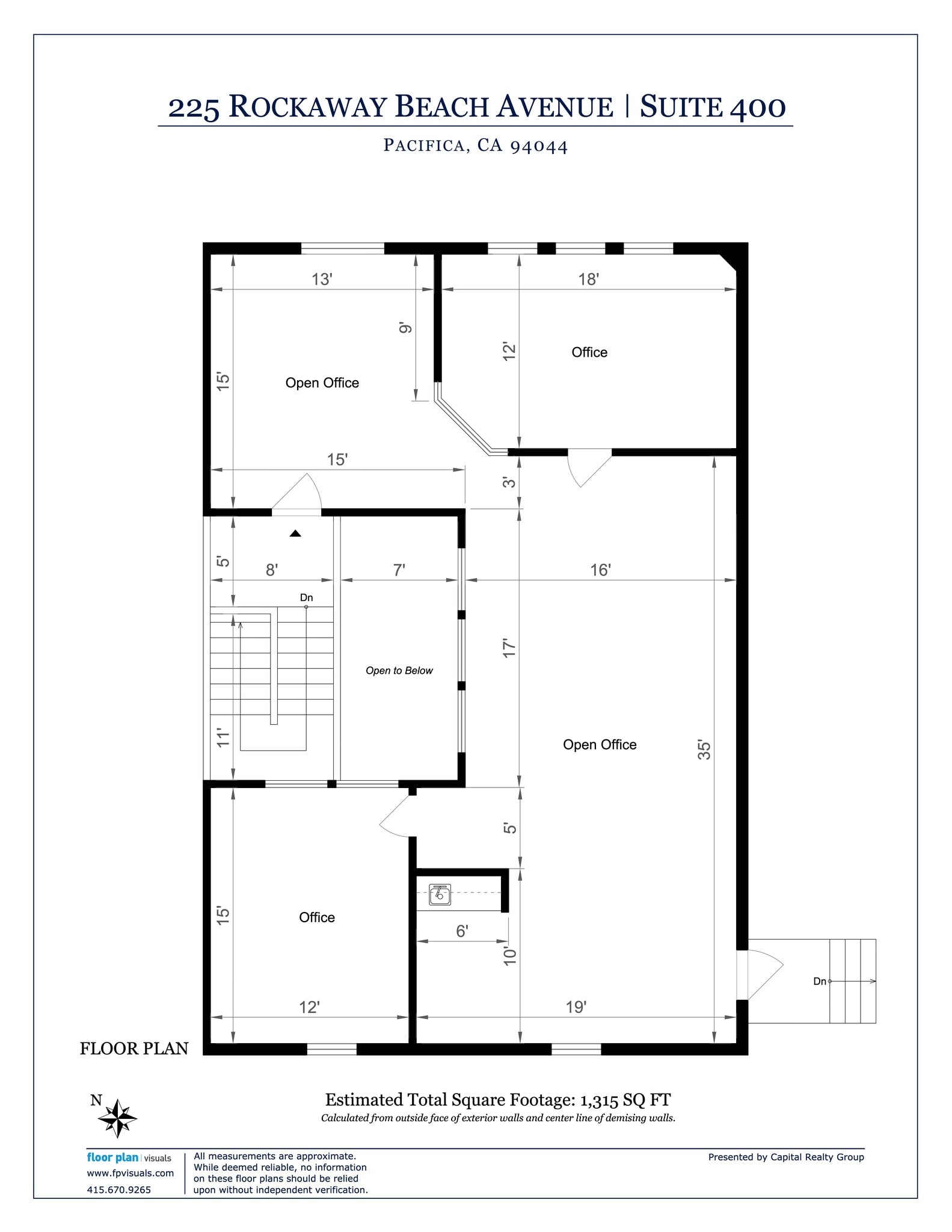 225 Rockaway Beach Ave, Pacifica, CA for lease Site Plan- Image 1 of 1