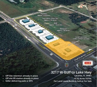 More details for 3217 W Gulf To Lake Hwy, Lecanto, FL - Land for Sale