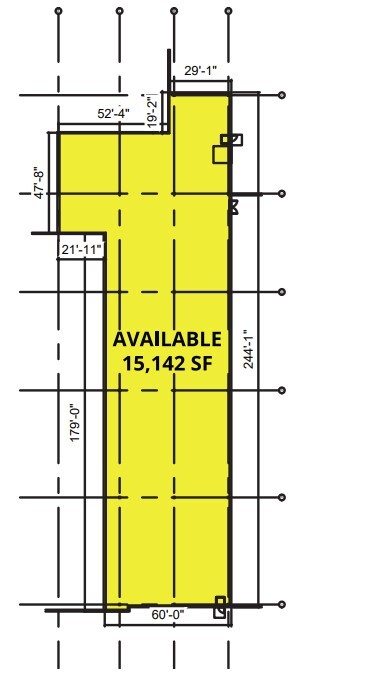 340 W Washington St, East Peoria, IL à louer Plan d’étage- Image 1 de 1