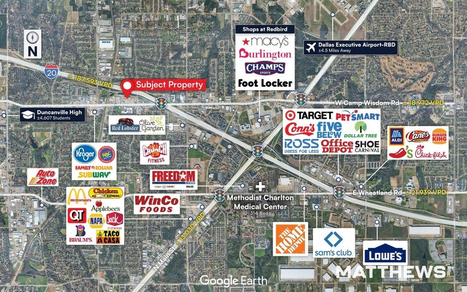 303-414 E Camp Wisdom Rd, Duncanville, TX for lease - Building Photo - Image 3 of 4