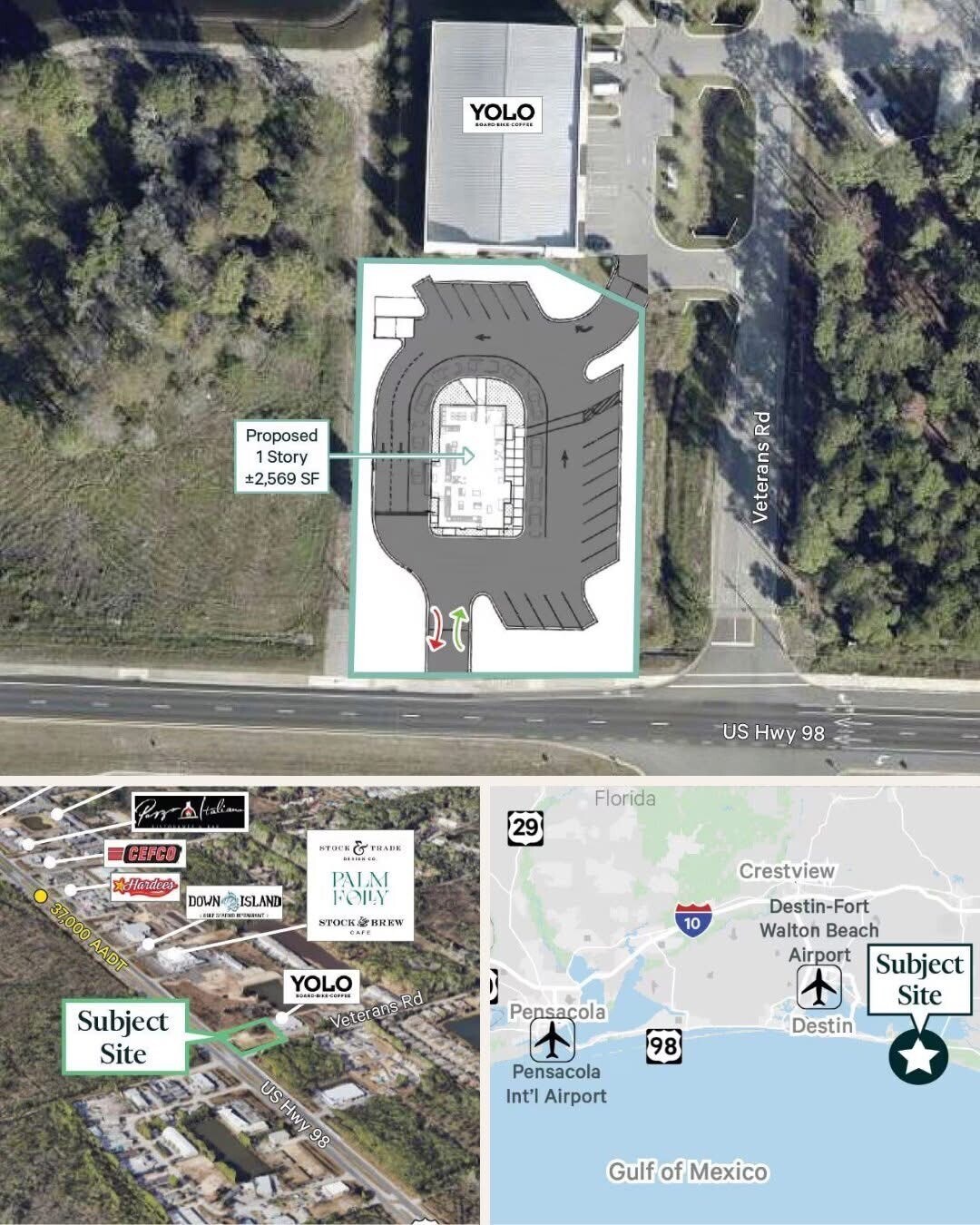 W US 98 Hwy, Santa Rosa Beach, FL for lease Primary Photo- Image 1 of 5