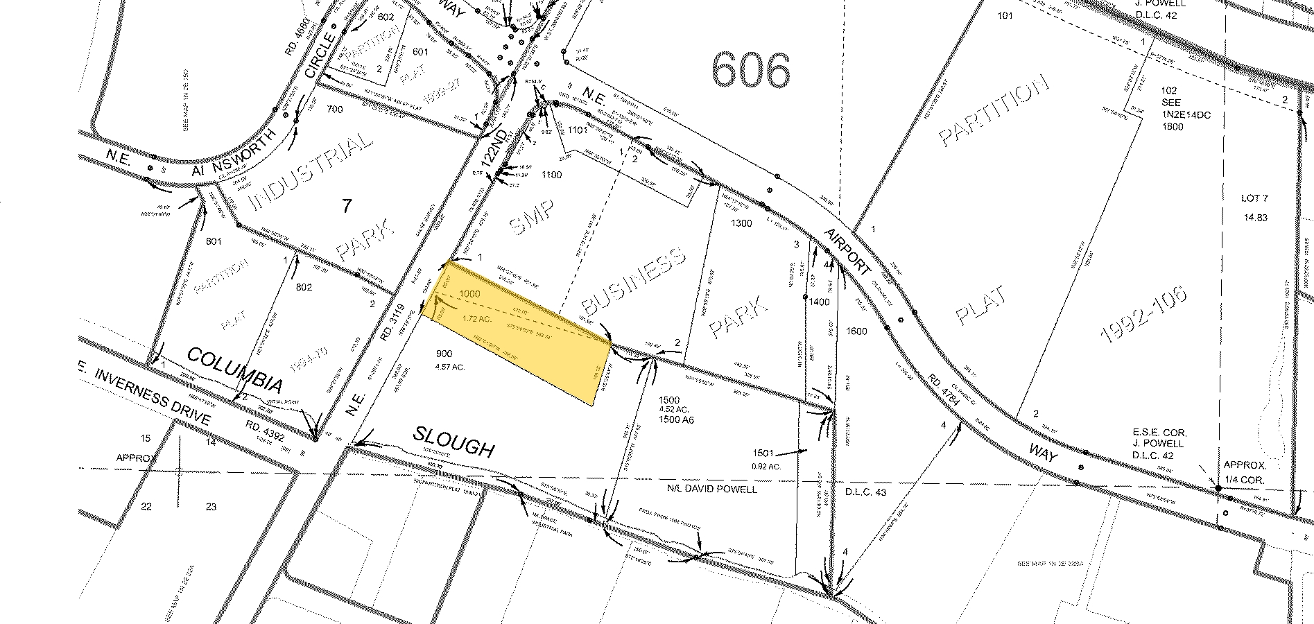 5600 NE 122nd Ave, Portland, OR à vendre Plan cadastral- Image 1 de 1