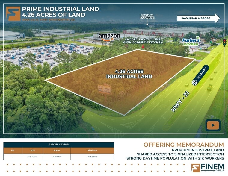 6000 HWY 21, Port Wentworth, GA for sale - Building Photo - Image 1 of 22