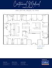 4401 Coit Rd, Frisco, TX à louer Plan d’étage- Image 1 de 1