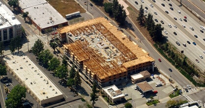 127 W Pomona St, Monrovia, CA - AERIAL  map view - Image1