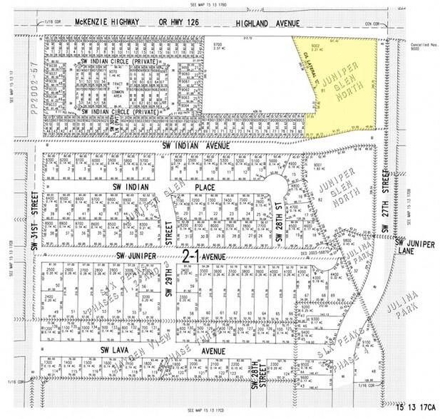 SW 27th St, Redmond, OR à vendre - Plan cadastral - Image 2 de 2