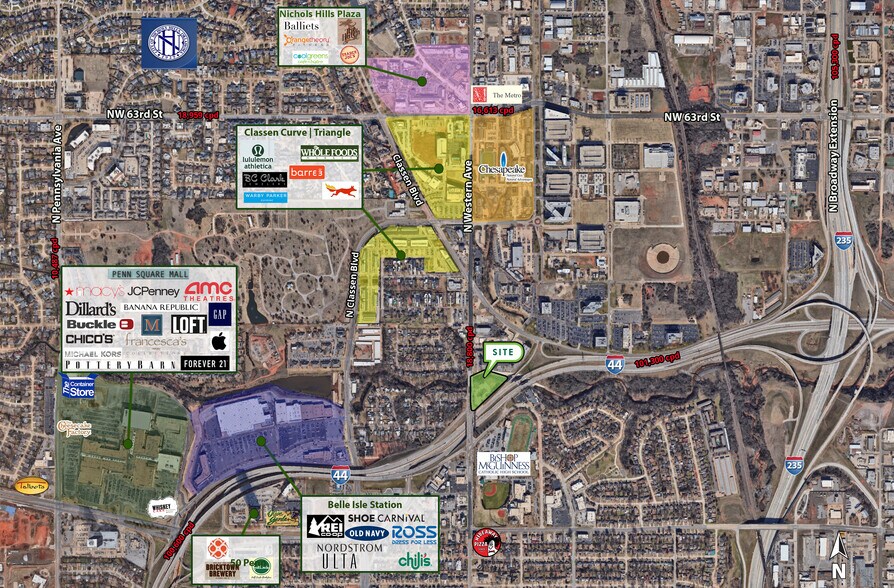 5418 N Western Ave, Oklahoma City, OK à vendre - Aérien - Image 2 de 2