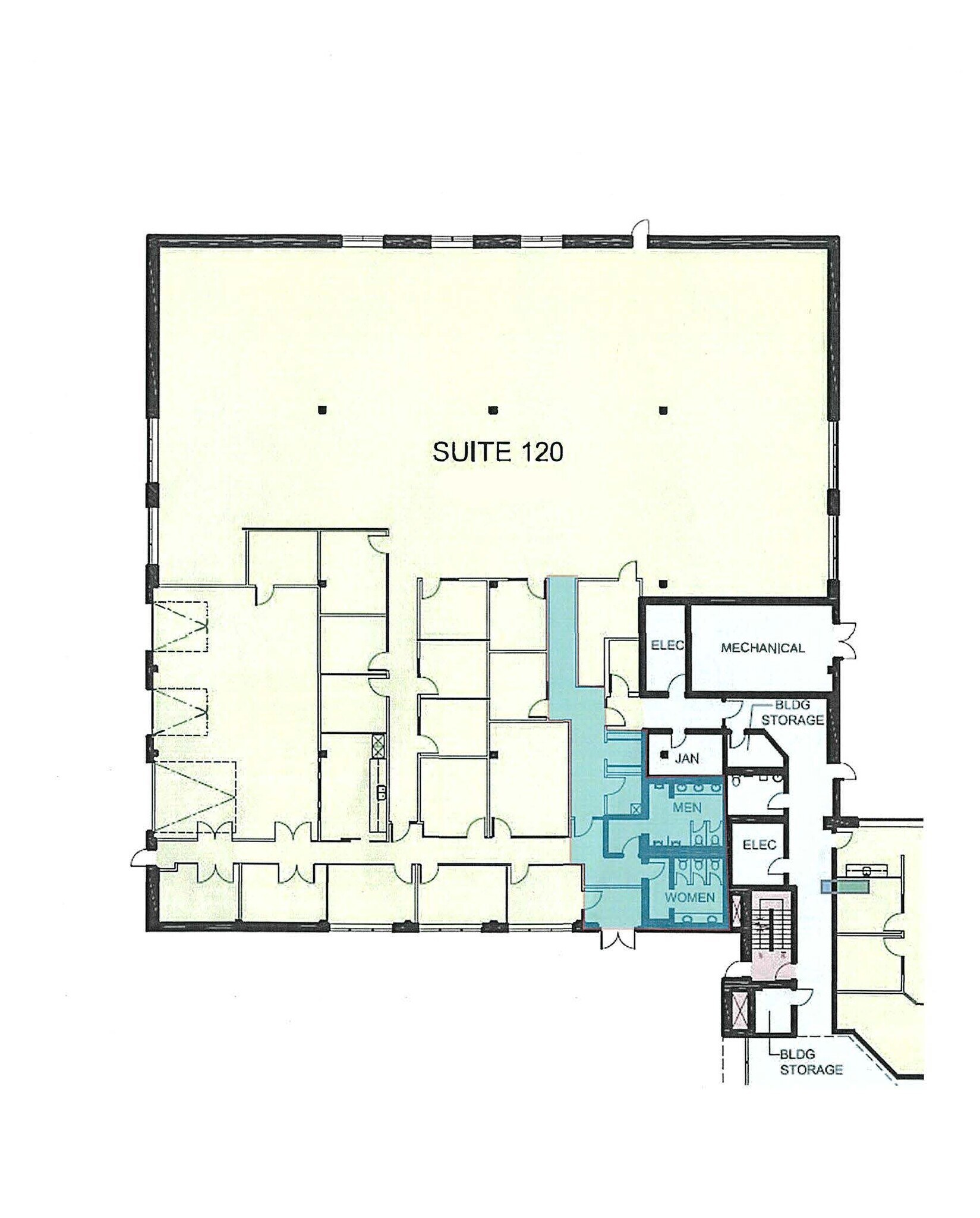 1 Kenview Blvd, Brampton, ON for lease Floor Plan- Image 1 of 2