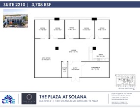 1301 Solana Blvd, Westlake, TX for lease Floor Plan- Image 1 of 1