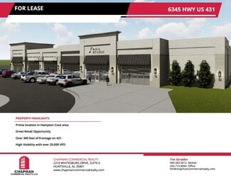 More details for 6345 US-431, Owens Cross Roads, AL - Office/Retail, Retail for Lease