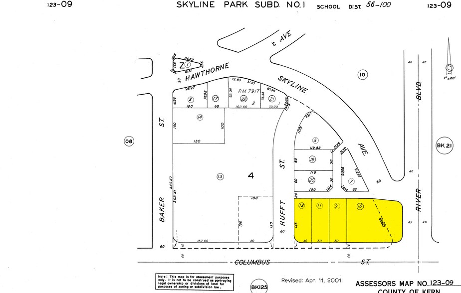 812 columbus st, Bakersfield, CA à vendre - Photo du bâtiment - Image 2 de 3