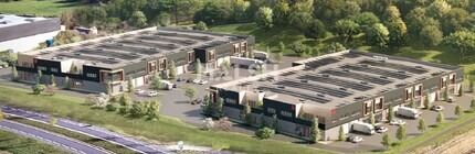 Saint-Laurent-de-Mure - Aerial  map view