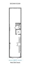 44 W 55th St, New York, NY for lease Floor Plan- Image 1 of 8