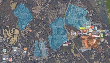 12925 Albemarle Rd, Charlotte, NC - AERIAL map view - Image1