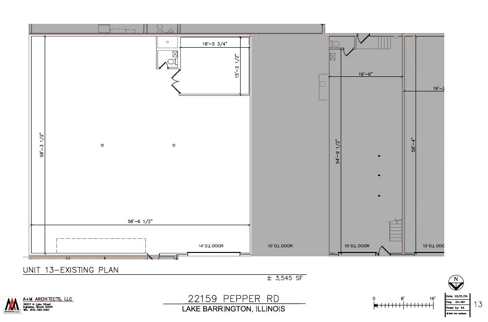 22159 N Pepper Rd, Lake Barrington, IL for lease Floor Plan- Image 1 of 2
