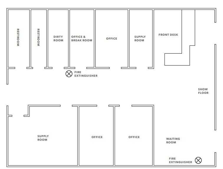 513 S Meridian, Puyallup, WA for lease Floor Plan- Image 1 of 1