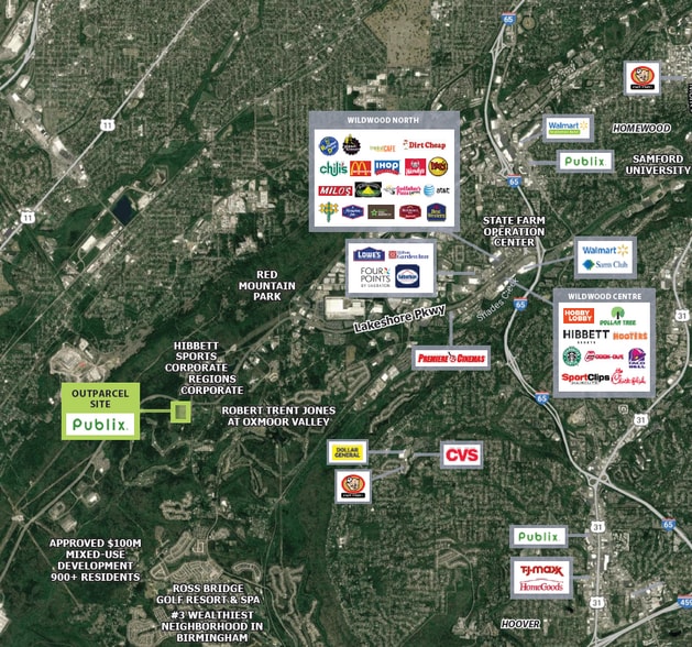 2888 Lakeshore Pkwy, Birmingham, AL à vendre - Photo du bâtiment - Image 2 de 6