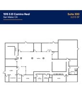 1515-1521 S El Camino Real, San Mateo, CA for lease Site Plan- Image 1 of 1