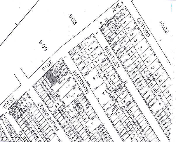 594-596 W Side Ave, Jersey City, NJ for sale - Plat Map - Image 2 of 3