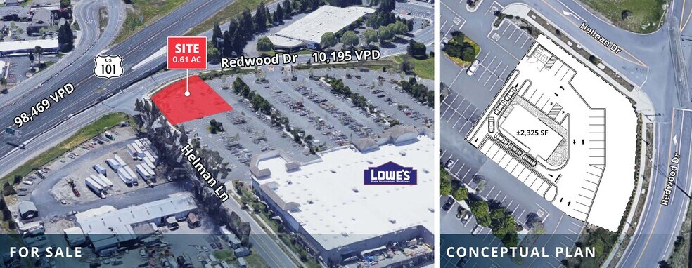 7921 Redwood Dr, Cotati, CA à vendre - Photo du bâtiment - Image 2 de 2