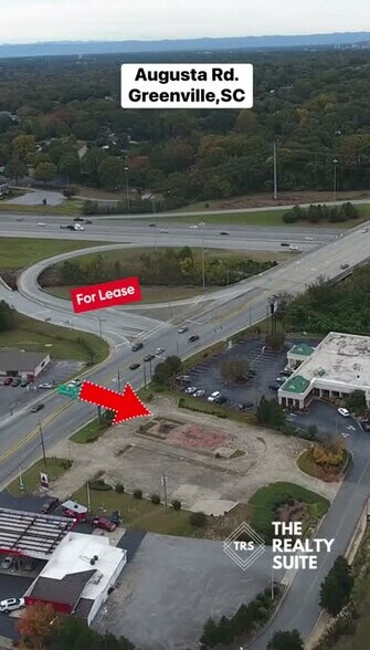 4297 Augusta Rd, Greenville, SC à louer - Vidéo sur l’inscription commerciale - Image 2 de 6