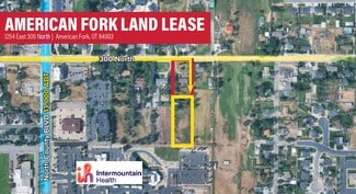 Plus de détails pour 1254 E 300 N, American Fork, UT - Terrain à louer