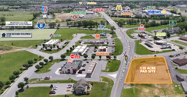 Plus de détails pour 1255 T J Jackson Drive, Hedgesville, WV - Terrain à vendre