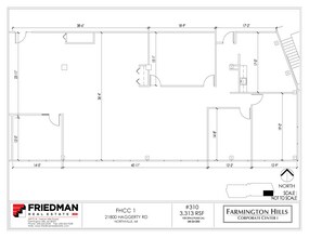 21800 Haggerty Rd, Northville, MI for lease Floor Plan- Image 1 of 3